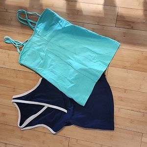 2 workout tanks - 1 lululemon
